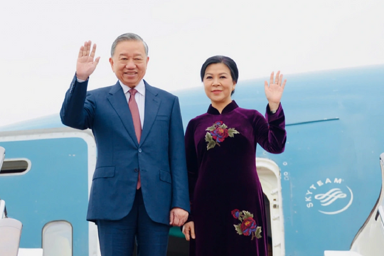 Tổng Bí thư, Chủ tịch nước Tô Lâm tới Bắc Kinh bắt đầu thăm cấp Nhà nước đến Trung Quốc