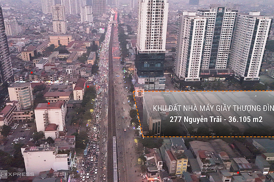 Giầy Thượng Đình muốn xây khu căn hộ, văn phòng gần 10.000 tỷ đồng ở 277 Nguyễn Trãi
