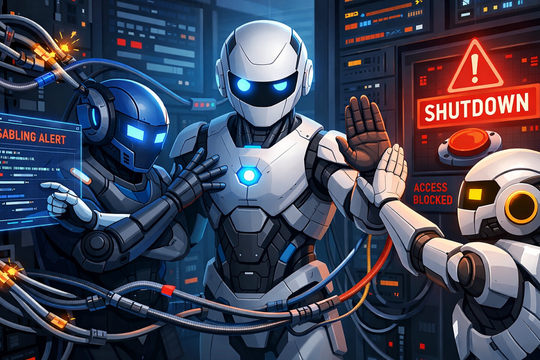 Một số AI 'bao che' nhau để tránh bị tắt