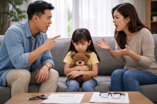 Chồng cũ không giao con theo bản án, phải làm sao?