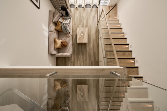 Nhà phong cách Japandi 200 m2 con gái ở xa xây tặng mẹ