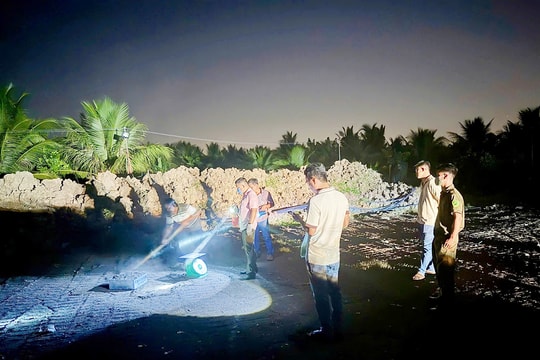 Đổ trộm hơn 20.000 tấn chất thải tại TP HCM và các tỉnh miền Tây