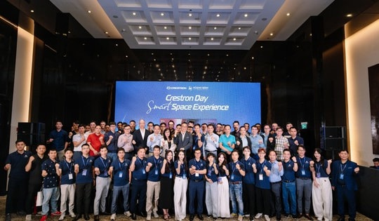 Hoàng minh x Crestron tổ chức sự kiện Crestron Day - Nâng tầm trải nghiệm không gian làm việc