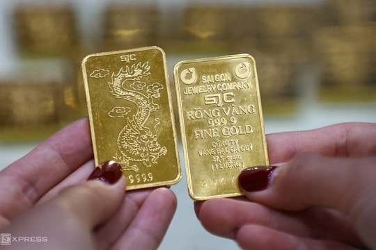 Giá vàng trong nước lên cao nhất một tuần
