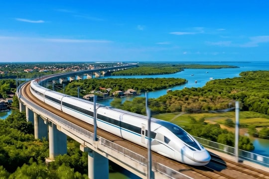 Phối cảnh đường sắt cao tốc đầu tiên vừa được khởi công