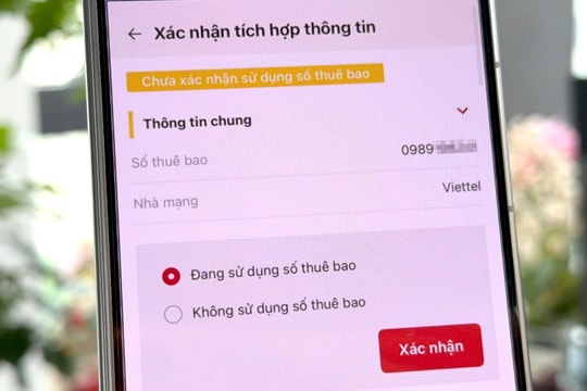 Cách tự xác nhận SIM chính chủ trên VNeID