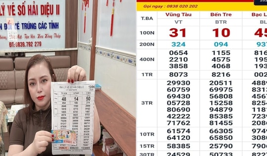 Chiều 15-4, xổ số miền Nam tìm ra nơi trúng 2 giải độc đắc