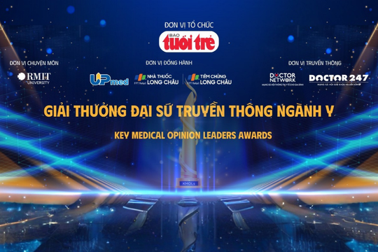Giải thưởng Đại sứ truyền thông ngành Y - KMOLs sẵn sàng vinh danh vào tháng 5 này