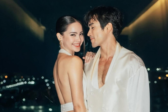 Mỹ nhân Thái Lan sau lễ cưới gây sốt