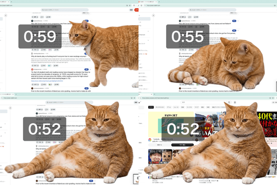 Tiện ích Mèo Gác Cổng: Ép người dùng nghỉ ngơi bằng cách che kín màn hình
