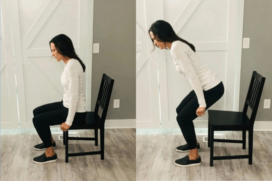 Hai bài tập giúp người lớn tuổi giảm nguy cơ té ngã