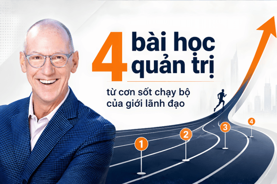 4 bài học quản trị từ cơn sốt chạy bộ của giới lãnh đạo