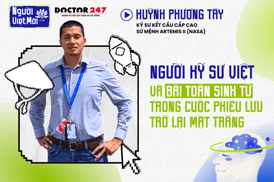 Người kỹ sư Việt nắm giữ bài toán 'sinh tử' trên hành trình trở lại mặt trăng