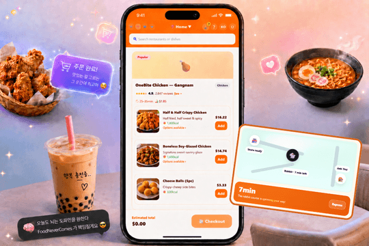 FoodNeverComes: App giao đồ ăn nhưng món ăn không đến gây sốt tại Hàn Quốc
