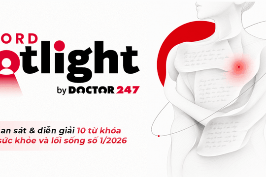 Báo cáo quan sát & diễn giải 10 từ khóa nổi bật về sức khỏe và lối sống số 1/2026