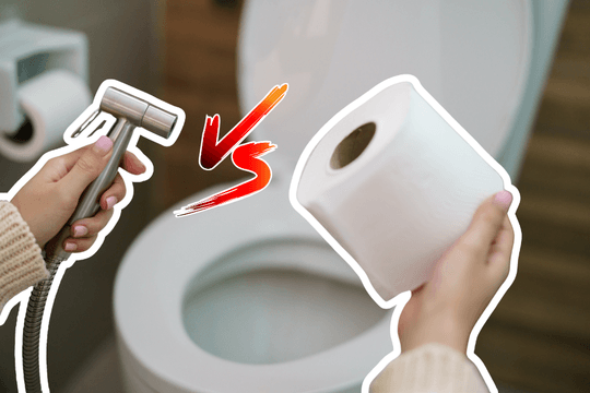 Giấy vệ sinh hay vòi xịt: Cuộc tranh luận chưa dứt lại có thêm lý do mới
