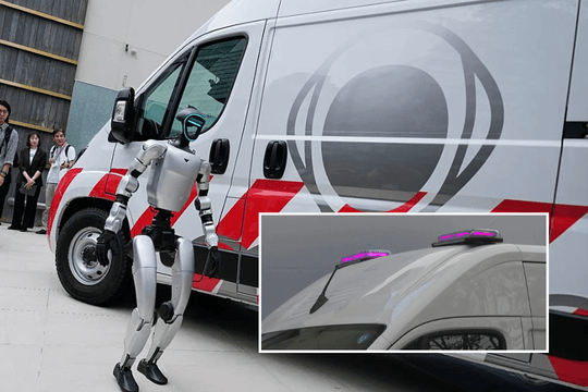 Nhật Bản có 'xe cứu thương' dành riêng cho robot hình người
