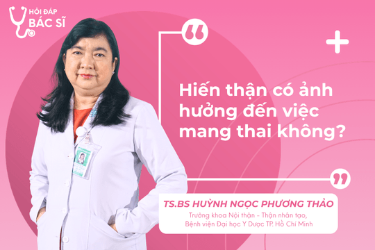 Hiến thận có ảnh hưởng đến khả năng mang thai không?