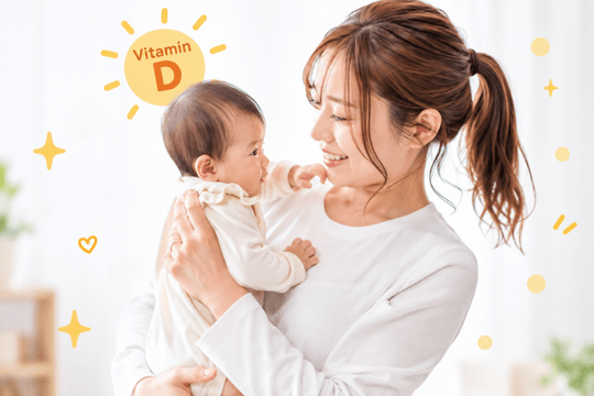 Nên bổ sung vitamin D cho trẻ bú mẹ như thế nào?