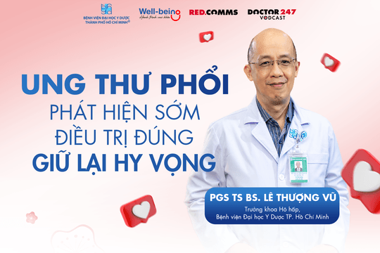 Ung thư phổi: Phát hiện sớm, điều trị đúng, giữ lại hy vọng - PGS TS BS. Lê Thượng Vũ | Wellbeing EP11​