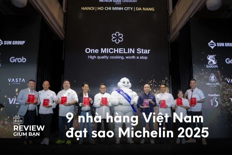 Trải nghiệm ẩm thực không thể bỏ qua tại 9 nhà hàng đạt sao Michelin 2025