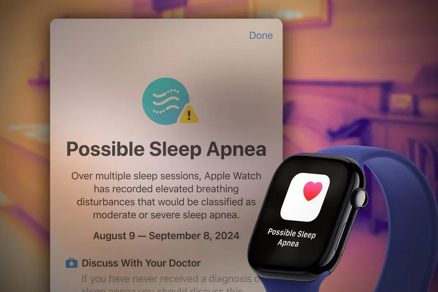 Apple Watch nay đã có thể phát hiện nguy cơ ngưng thở khi ngủ