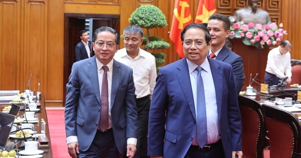 Thủ tướng làm việc với tập đoàn công nghệ vừa xuất khẩu 5.000 UAV sang Hàn Quốc