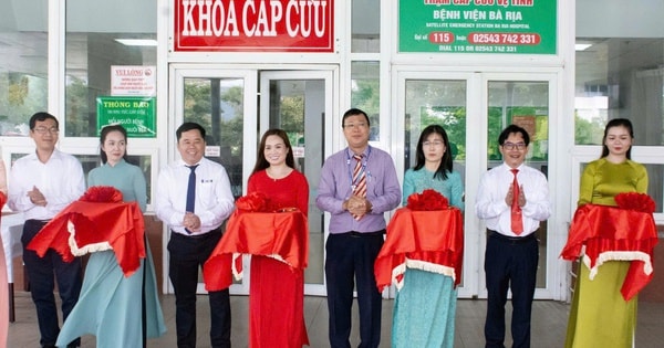 "Cấp cứu 115" phủ sóng tại khu vực Bà Rịa – Vũng Tàu cũ