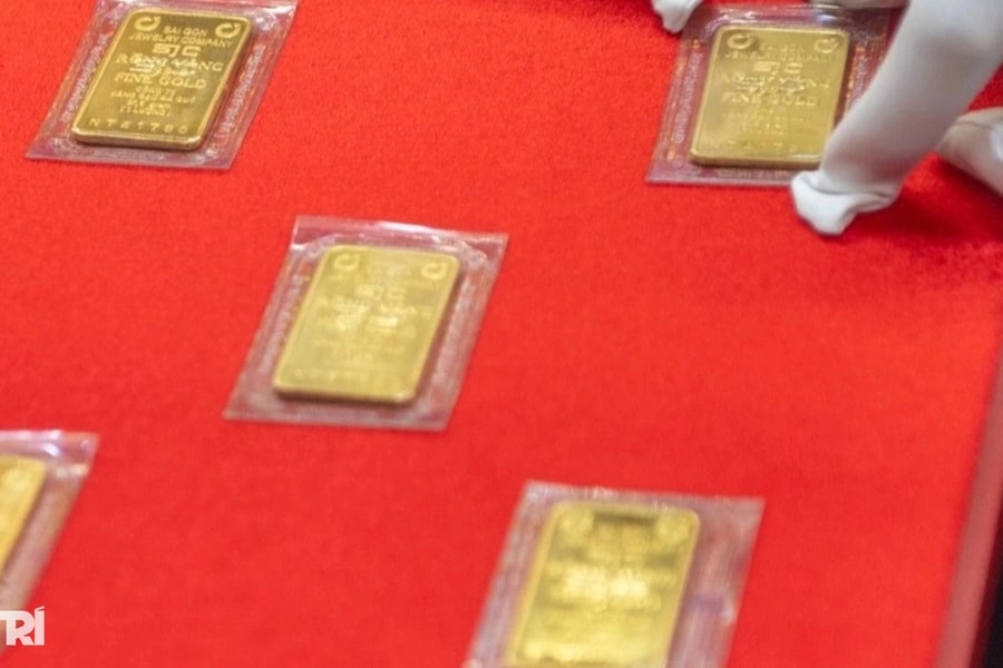 Giá vàng miếng tăng, tiến gần 128 triệu đồng/lượng