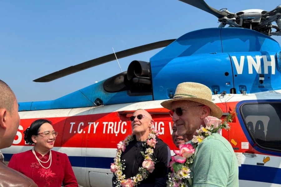 Một tỷ phú thế giới dự kiến đi trực thăng, trải nghiệm Hạ Long đúng dịp 2/9