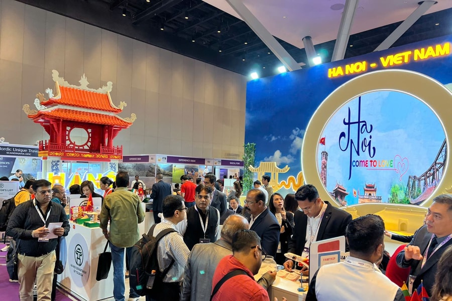 Hà Nội quảng bá du lịch tại Hội chợ Du lịch Quốc tế ITB India 2025