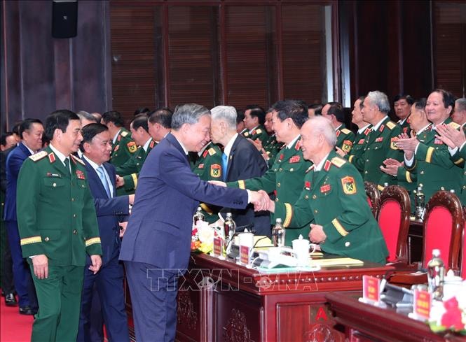 Tổng Bí thư dự Kỷ niệm 80 năm Ngày truyền thống Bộ Tổng Tham mưu QĐND Việt Nam