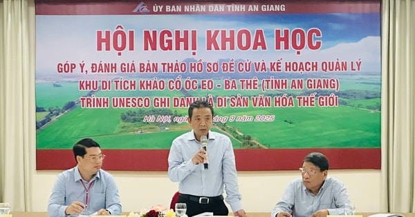 Di tích Óc Eo - Ba Thê trở thành di sản thế giới