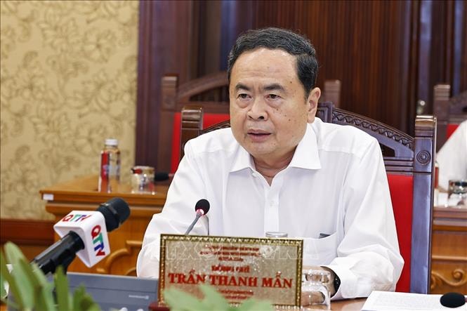 Chủ tịch Quốc hội Trần Thanh Mẫn chủ trì làm việc với Ban Thường vụ Tỉnh uỷ Quảng Trị