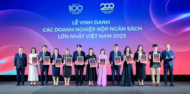 Vinh danh doanh nghiệp nộp ngân sách hàng trăm tỷ đồng