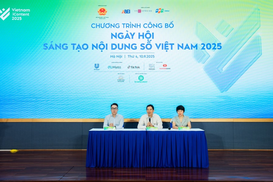 Công bố Ngày hội Sáng tạo nội dung số Việt Nam năm 2025