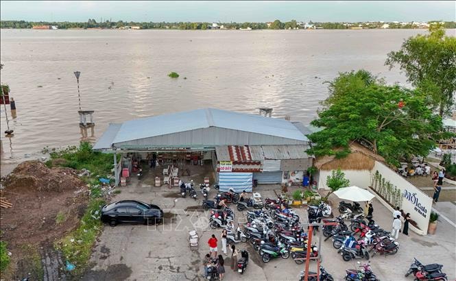 Nguy cơ thất thu hàng chục tỷ đồng do chậm đấu giá bến phà Cồn Khương