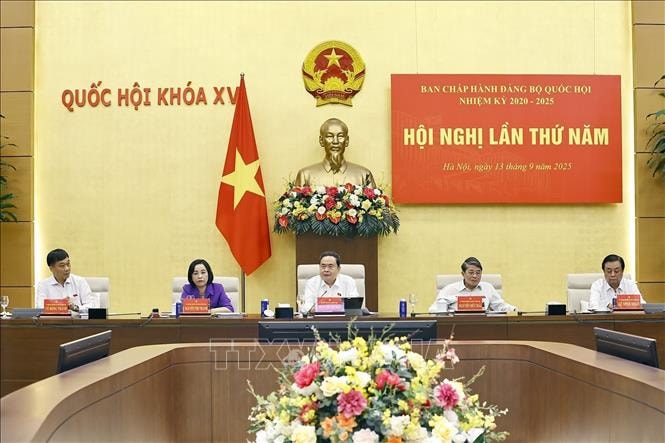 Hội nghị lần thứ Năm, Ban Chấp hành Đảng bộ Quốc hội