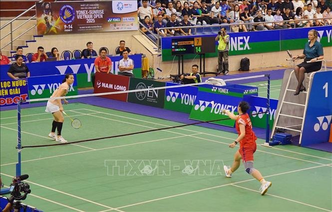Nguyễn Thùy Linh giành ngôi Á quân Giải Cầu lông quốc tế Vietnam Open 2025