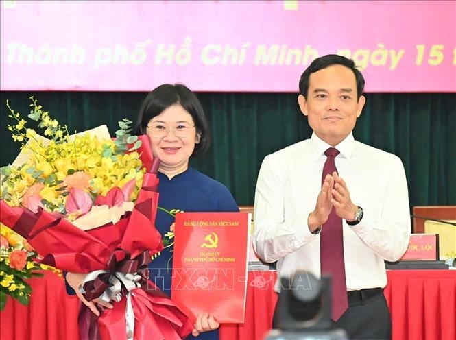 Đồng chí Văn Thị Bạch Tuyết giữ chức Phó Bí thư Thành ủy Thành phố Hồ Chí Minh