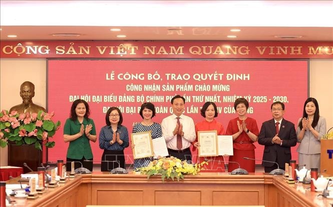 TTXVN công bố sản phẩm chào mừng Đại hội Đảng bộ Chính phủ và Đại hội XIV của Đảng