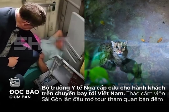 15/9/2025 | Bộ trưởng Y tế Nga cấp cứu cho hành khách trên chuyến bay tới Việt Nam. Thảo cầm viên Sài Gòn mở tour tham quan ban đêm