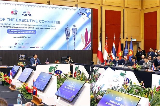 Chủ tịch Quốc hội Trần Thanh Mẫn tham dự Phiên họp Ban Chấp hành Đại hội đồng AIPA-46