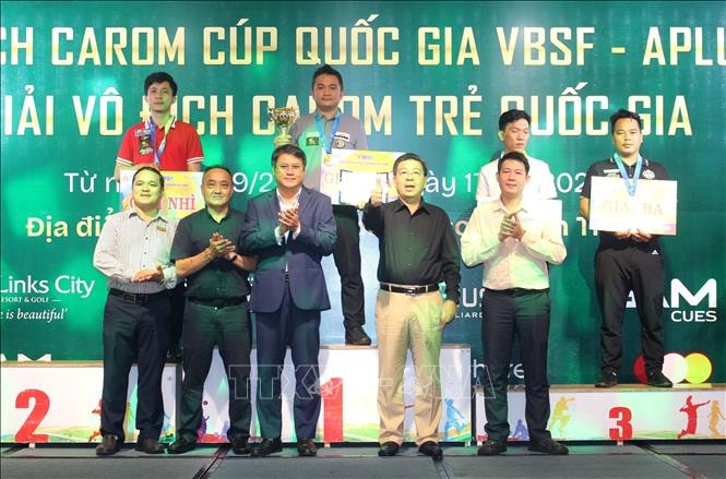 Bế mạc Giải vô địch Carom Cúp quốc gia VBSF- APLUS 2025
