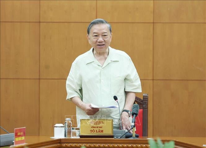 Tổng Bí thư Tô Lâm: Định hướng phát triển đô thị, nông thôn tương xứng với yêu cầu phát triển trong kỷ nguyên mới