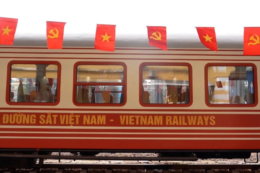 Chạy thử nghiệm đôi tàu đưa đón công nhân viên chức Hải Phòng đi làm bằng tàu hỏa