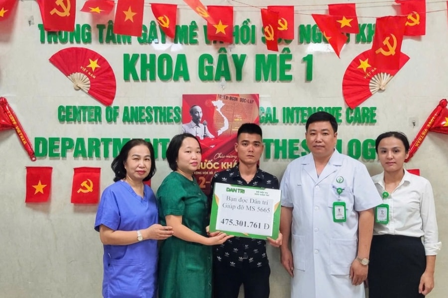 Bạn đọc Dân trí giúp hơn 475 triệu đồng tới bé gái nguy kịch sau tai nạn