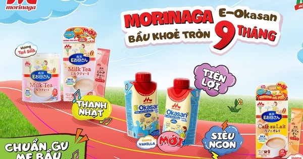 Cải tiến mới tiện lợi, siêu ngon, chuẩn gu mẹ bầu từ Morinaga E-Okasan