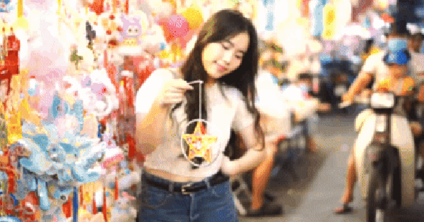 Phố lồng đèn TP HCM rộn ràng trước rằm Trung thu