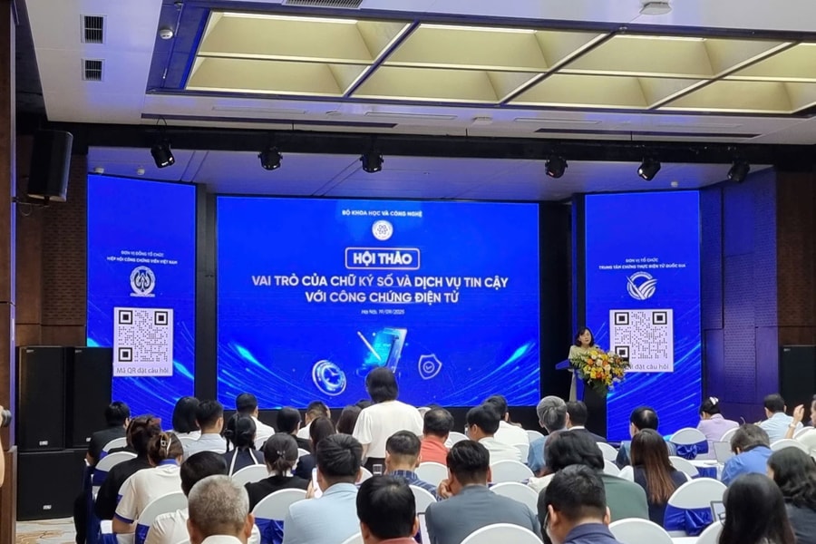 Phổ biến Chữ ký số trong công chứng điện tử